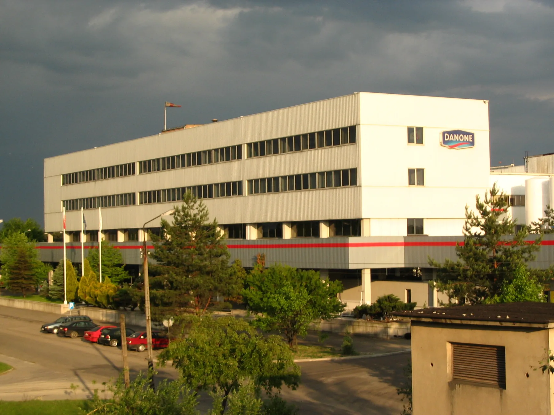 Usine Danone à Bieruń, en Pologne