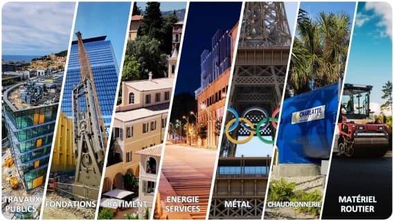 Montage des métiers de construction présenté par Fayat