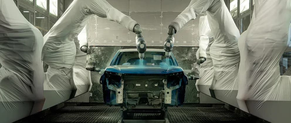 Carrosserie Peugeot sur une ligne de production