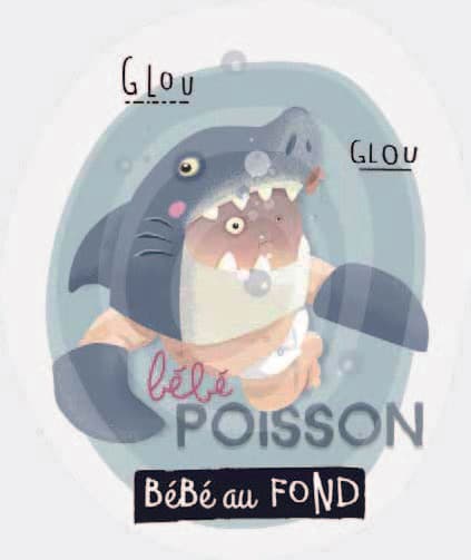 Illustration Bébé Poisson