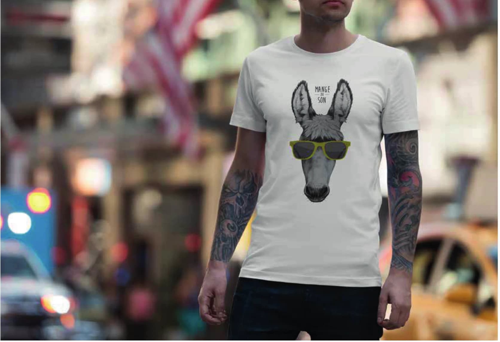Terres du Son : proposition de t-shirt illustré