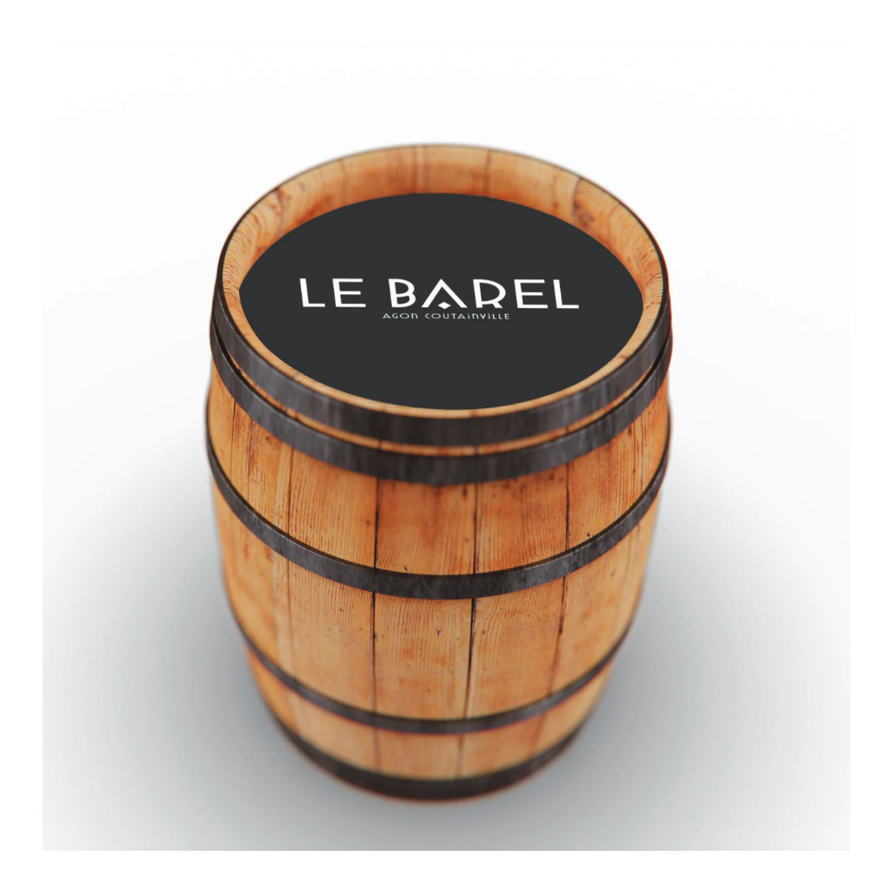 Le Barel : mise en situation sur un tonneau